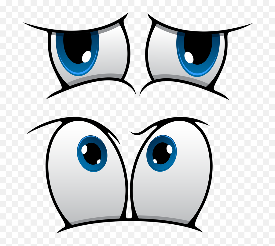 Pin On Emoções E Expressões Faciais - Cartoon Eyes Surprised Emoji,Emoticon Eyes Cartoon