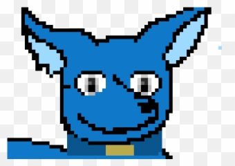 Pixel Art Gallery - Fictional Character Emoji,Doggo Emoticon