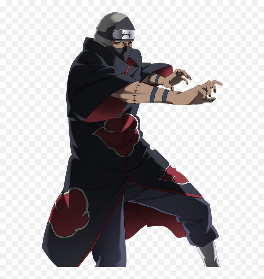 Kakuzu Akatsuki Naruto Anime Sticker - Akatsuki Emoji,Emoji Ninjutsu