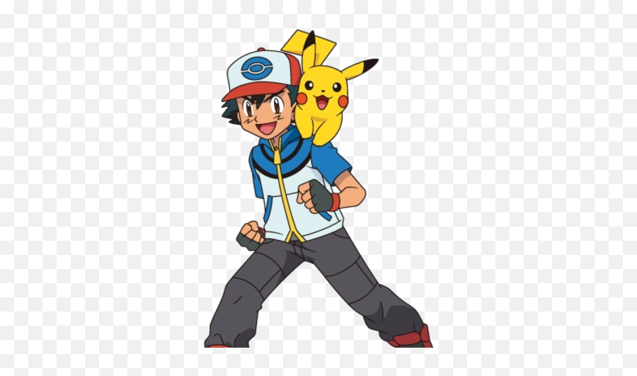 Ash Ketchum - Ash Pokemon Emoji,Pikachu Thunder Emotion