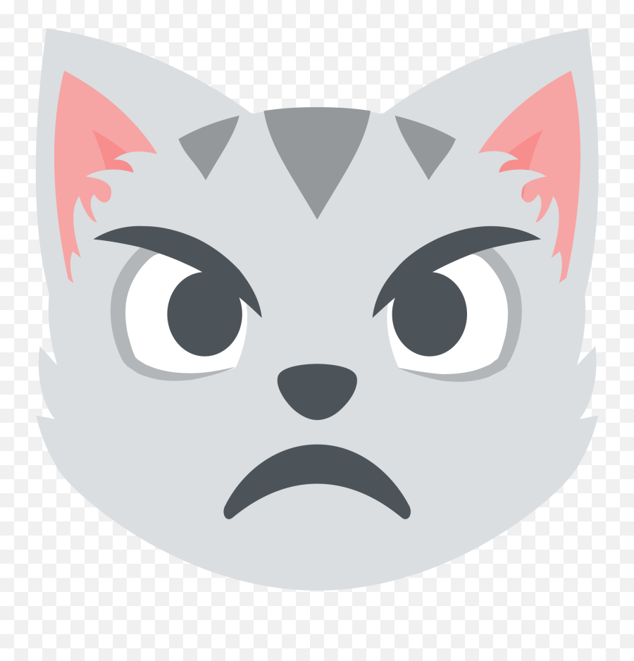 Fileemojione 1f63esvg - Wikimedia Commons Grumpy Cat Emoji,Cat Pixel Emoticons