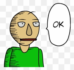 Baldi U0027u0027oku0027u0027 Saitama Ok Know Your Meme - Ok Face Emoji,Miitomo Change Emotion Answer