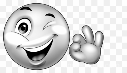 Black Emoji Iphone Png Download - Smiley Oki,Emoticon For Activity