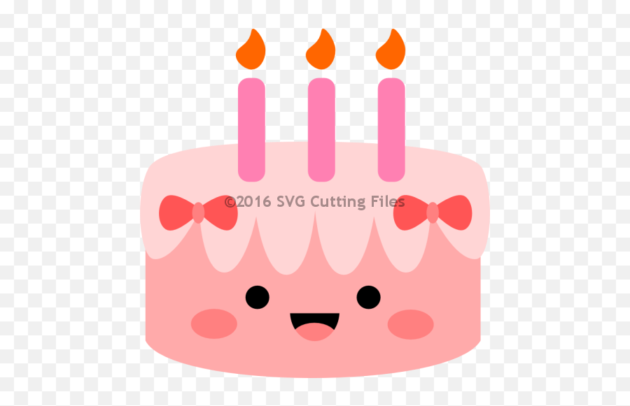 Download Hd Birthday Clipart Kawaii Emoji,Layer Cake Emojis