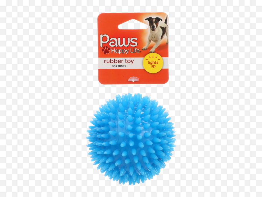 Paws Happy Life Rubber Toy For Dogs - Laundry Ball Emoji,Emoji Squeaky Ball Dog
