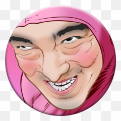 Pinkguy - Pink Guy Emoji,When A Guy Starts Sending You Heart Emojis Meme