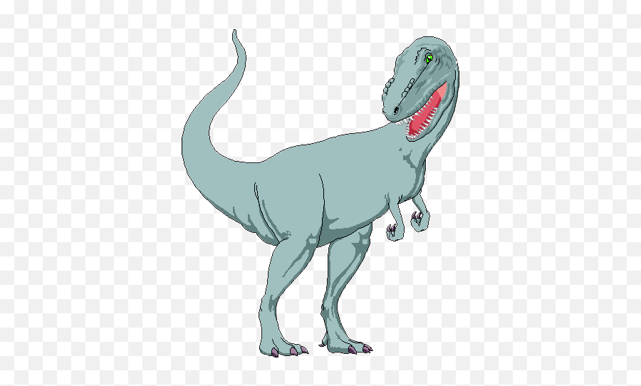 Free - Blue T Rex Dinosaur Clipart Emoji,Menancing Emoticon