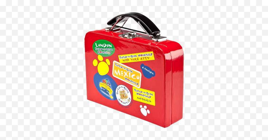 Red Teddy Bear Suitcase Build A Bear Red Teddy Bear Baby - Build A Bear Suitcase Emoji,Luggage Emoji