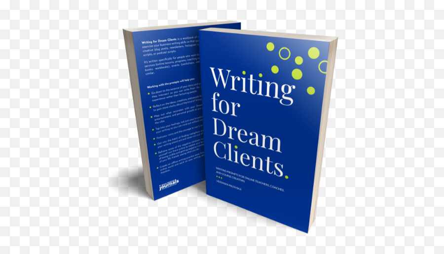 Writing For Dream Clients - Dot Emoji,Emotion Coaching Workbook