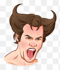 Jim Carrey Stickers - Live Wa Stickers Emoji,Slack Emojis Jim Carrey