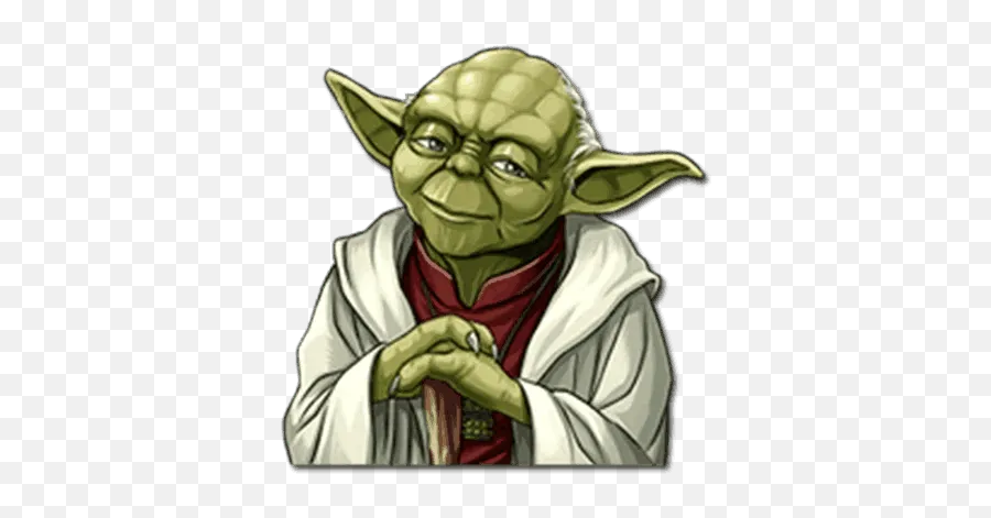 Yodau201d Stickers Set For Telegram - Yoda Telegram Stickers Emoji,Yoda Emoticon