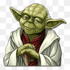 Yodau201d Stickers Set For Telegram - Yoda Telegram Stickers Emoji,Yoda Emoticon