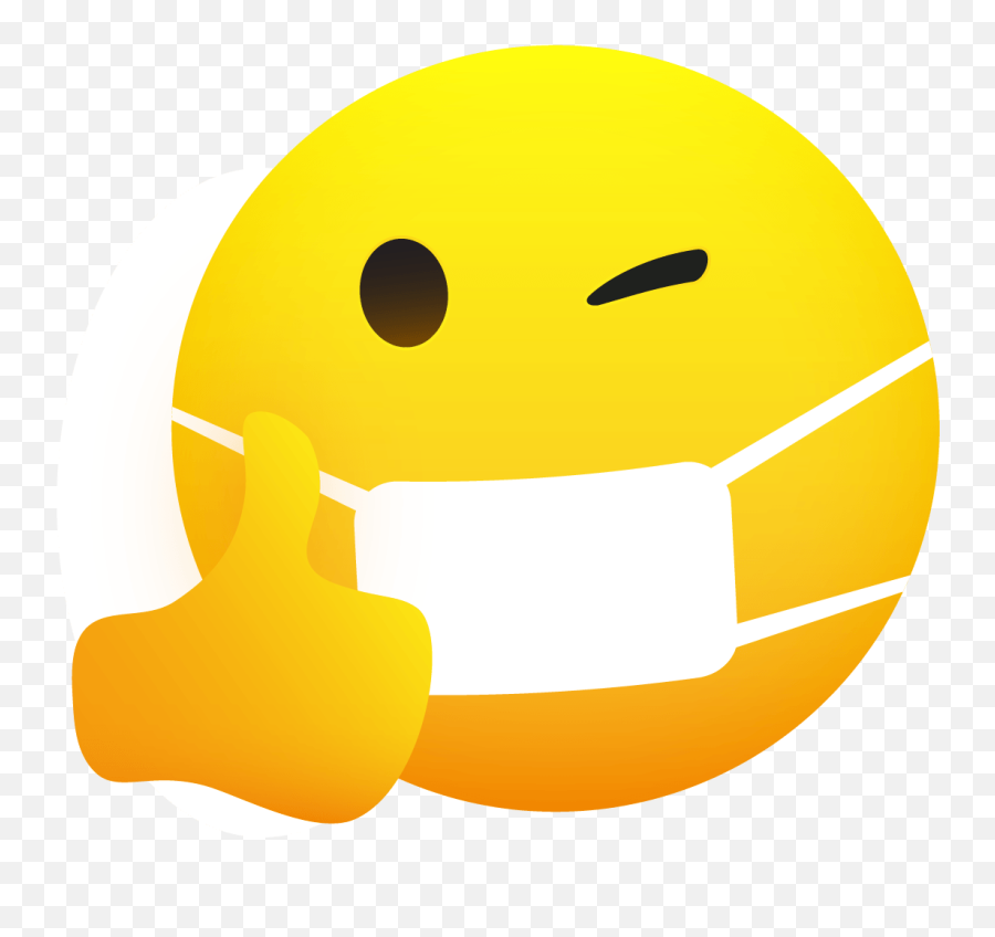 Masks - Happy Emoji,Nose Pick Emoticon