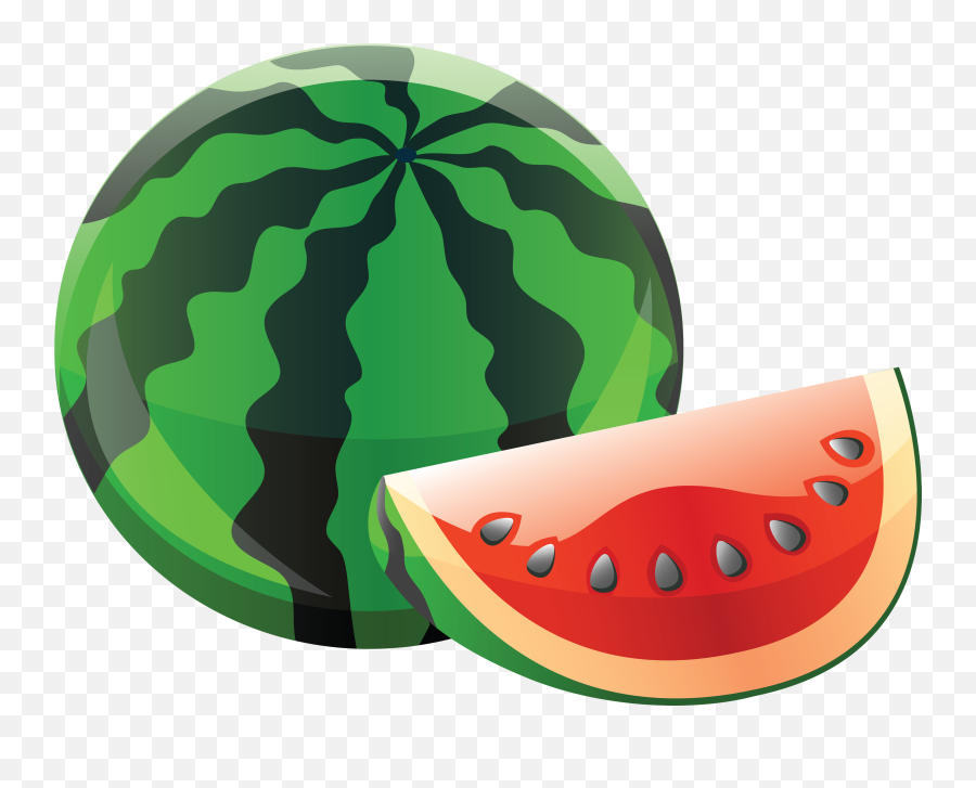 Watermelon 5 Clipart - Clipartix Watermelon Png Clipart Emoji,Melon Emoji