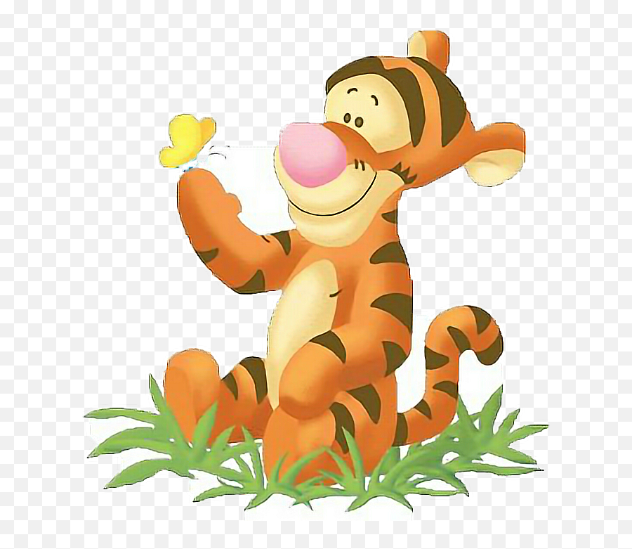 Disney Baby Tigger Sticker By Sophiepeat - Clipart Baby Tigger Emoji,Tigger Emoji