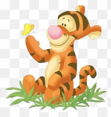 Disney Baby Tigger Sticker By Sophiepeat - Clipart Baby Tigger Emoji,Tigger Emoji