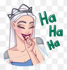 The Snow Queen - Telegram Sticker Emoji,Snow Emoji