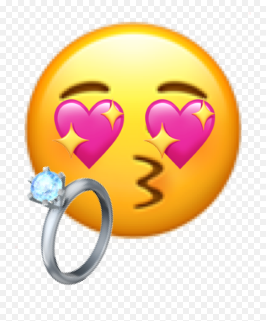 Wedding Proposal Emoji Freetoedit Sticker By Meqdcwes,Doggy Eyes Emoji