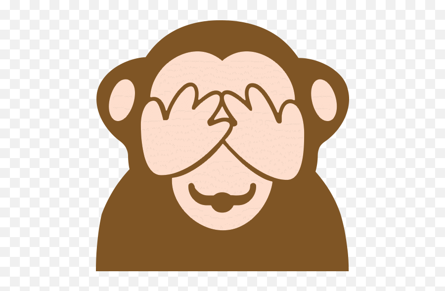 See - Three Wise Monkeys Emoji,Hear No Evil Emoji