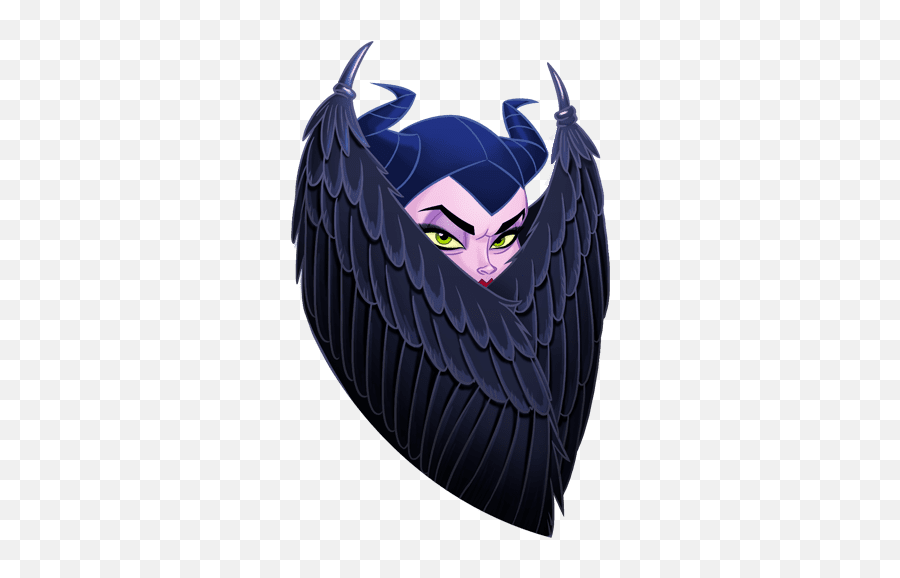 Vk Sticker 21 From Collection Maleficent Download For Free Emoji,Disney Emoji Maleficent