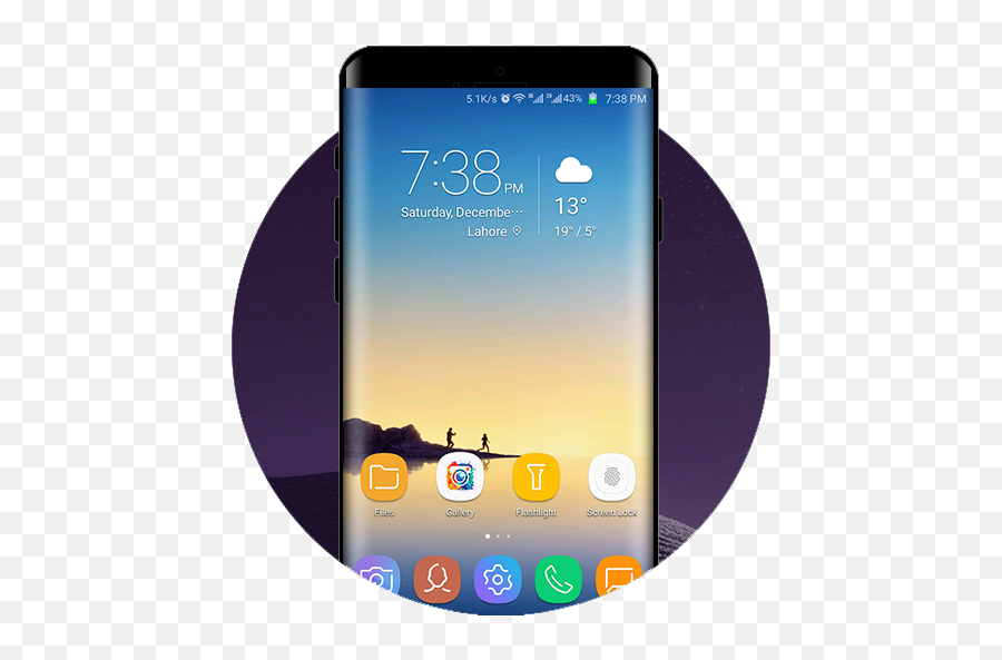 Note 8 Theme For Apk - Camera Phone Emoji,Emotion Ui 1.6 Launcher