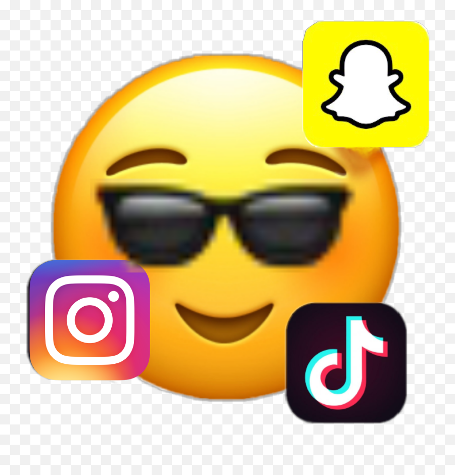 Emoji Tiktok Instagram Sticker - Happy,Remove Emojis From Snapchat Pictures