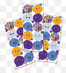 Adesivo Bolofofos - Festcolor Artigos De Festas Adesivos Bolofofos Emoji,Emoticons De Apaixonados
