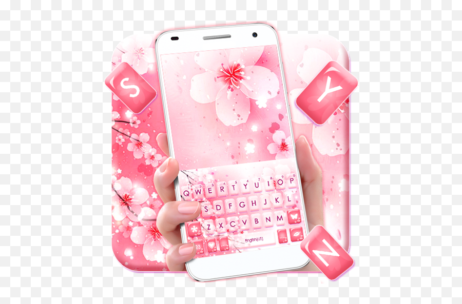 Sakura Blossom Tema Do Teclado - Smartphone Emoji,Teclado Emoji Moto X