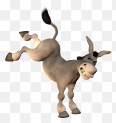 The Most Edited - Donkey Shrek Mad Transparent Background Emoji,Donkee Emoji