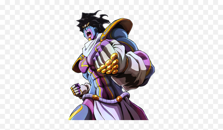 Jotaro Kujo - Star Platinum Jojo Png Emoji,Star Platinum Emotion