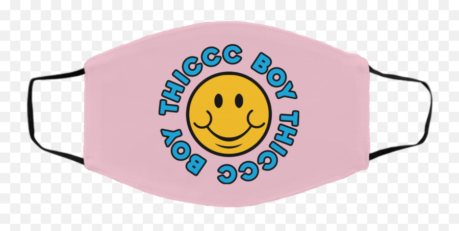 Thicc Boy Brendan Schaub Merch Thiccc Boy Smiley Face Mask - Thicc Boy Brendan Schaub Merch Thiccc Boy Smiley Shirt Emoji,Kc Chiefs Emoticon