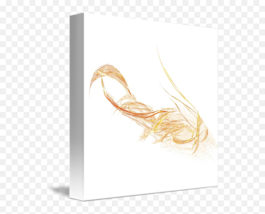 Goldfish Flame Fractal By Jennifer Colucci - Vertical Emoji,Flame Of Emotion