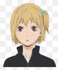 Yachi Hitoka Yachihitoka Hitokayachi - Haikyuu Girl Emoji,Hitoka's Emoticon