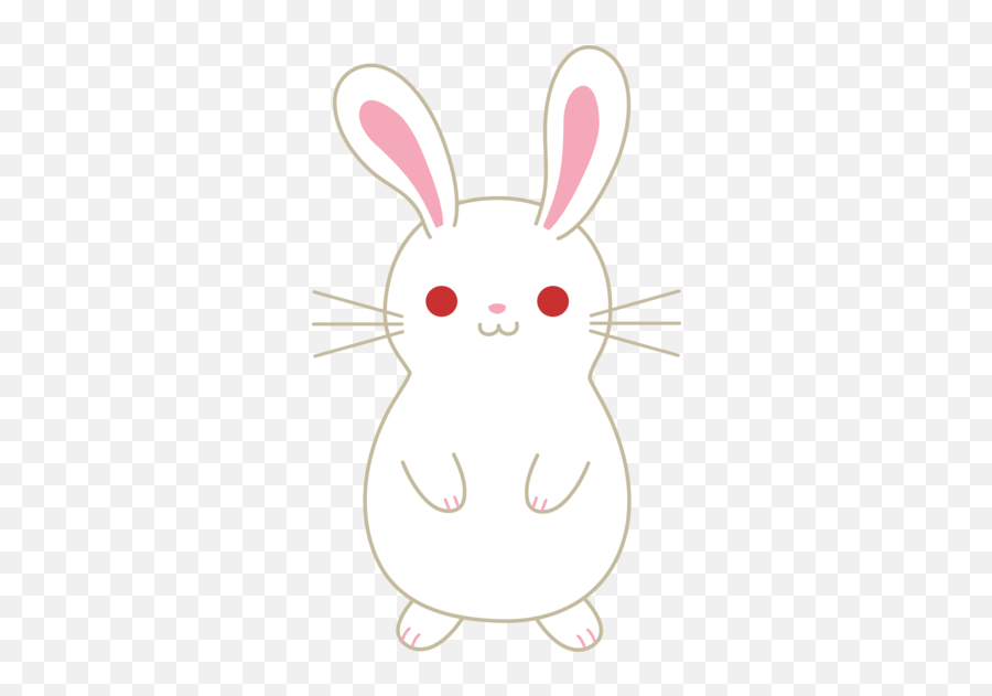 Easter Bunny Clipart Free Easter Bunny With Eggs Clip Art - Cute Baby Rabbit Cartoon Emoji,Bunny And Egg Emoji