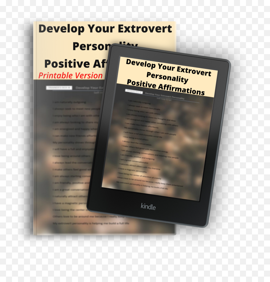 Positive Affirmations To Develop Your Extrovert Personality - Display Device Emoji,Positive Mind Emotion Positive Affirmations To Develop Your Extrovert Personality - Display Device Emoji,Positive Mind Emotion
