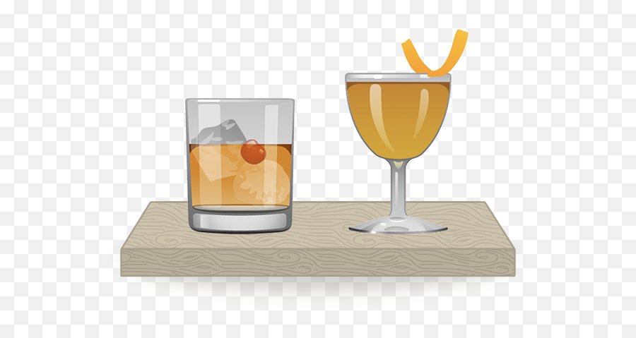 Our Favorite Manhattan Riffs Cocktail Party - Champagne Glass Emoji,Shot Of Whiskey Emoji