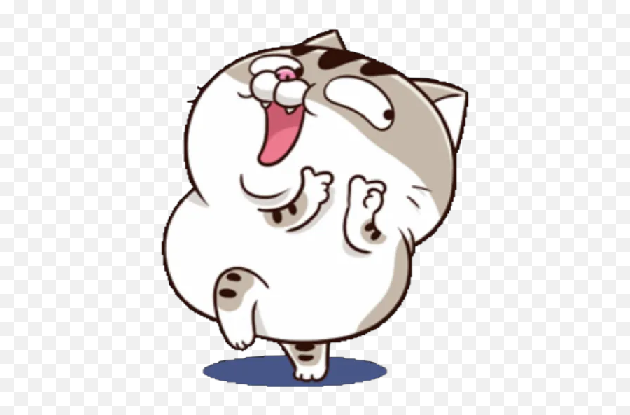 Sticker Maker - Fat Ami Ami Fat Cat Gif Emoji,Fat Cat Emoji