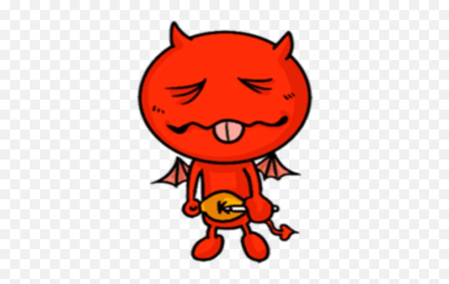 Telegram Sticker From Funny Devil Pack Emoji,Mad Devil Emoji