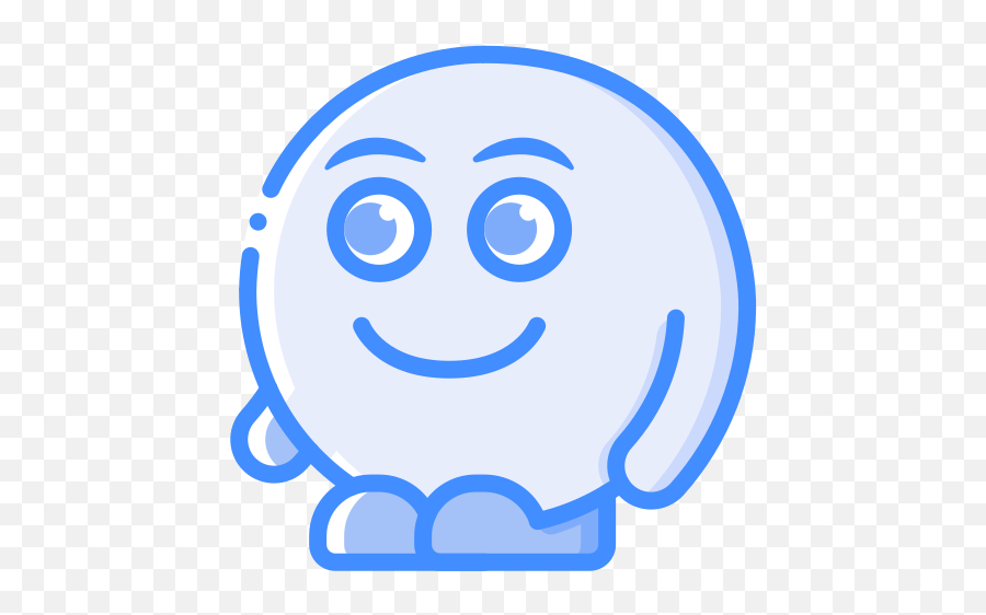Smile - Free People Icons Happy Emoji,Blue Emoticons