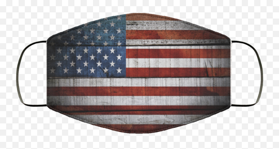 American Flag Blue Stripe Mask - About Flag Collections Emoji,American Flag And Rocket Emoji