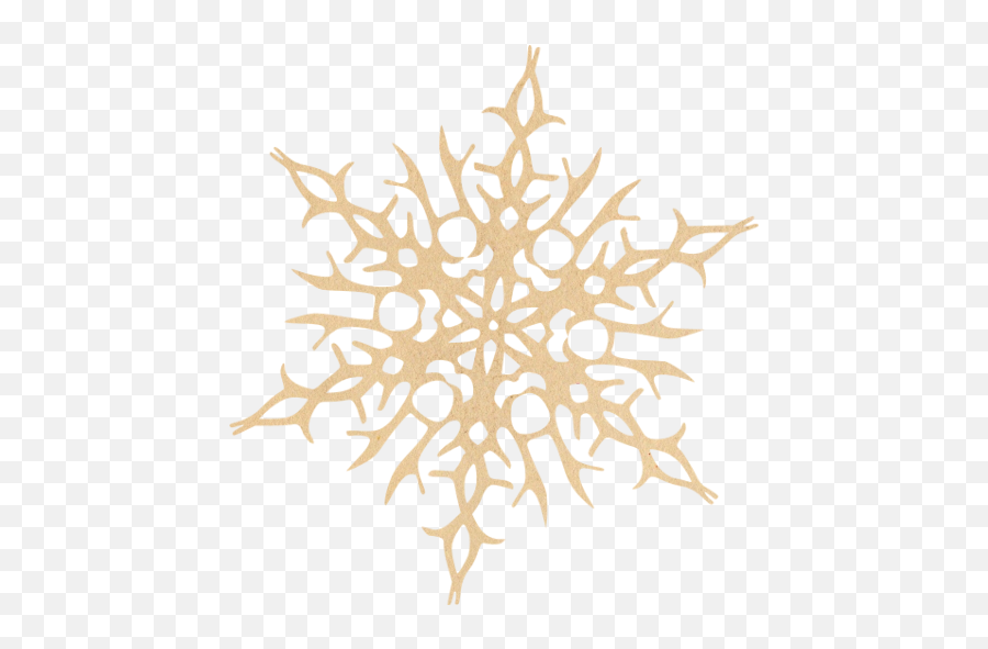 Vintage Paper Snowflake 14 Icon - Free Vintage Paper Emoji,Snowflake Emoticon