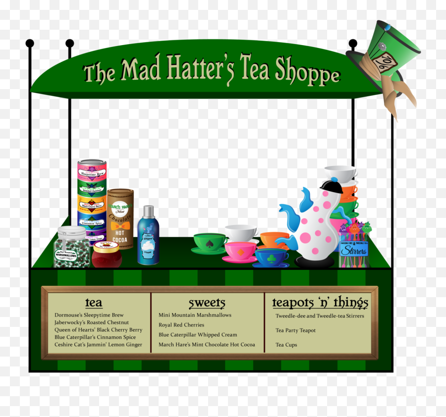 Mad Hatteru0027s Tea Shoppe - Cartoon Transparent Cartoon For Party Emoji,Caterpillar Emoji Pillow