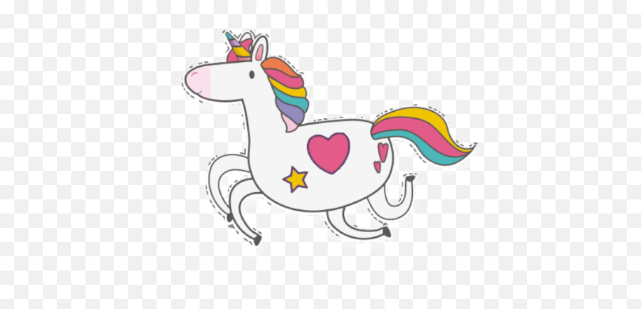 Wastickerapps Unicorn Stickers For - Mythical Creature Emoji,Unicorn Emojis For Android