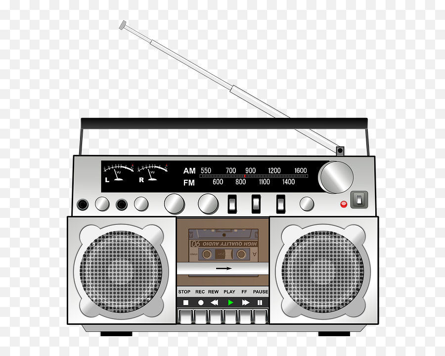 Radio Music Sticker - Fm Radio Clipart Emoji,Musica Emotions