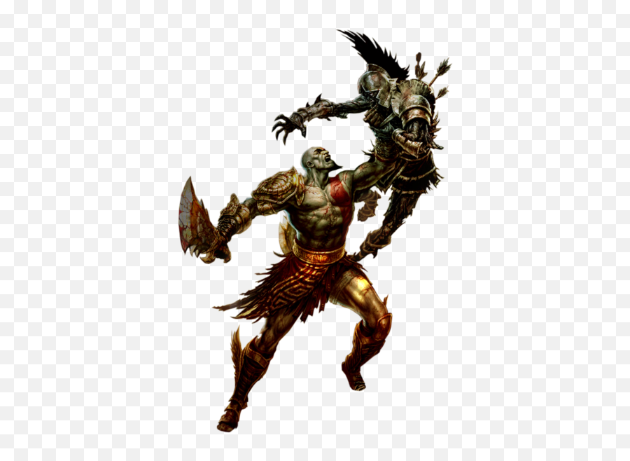 Kratos God Of War - Full Body Kratos God Of War Ps2 Emoji,Kratos Emoji