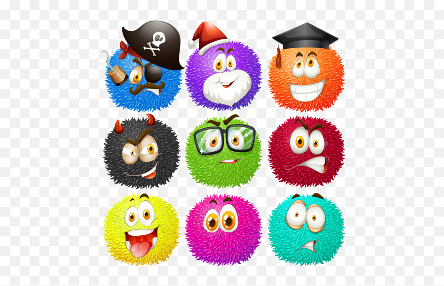 Emoji Sudoku Game For Kids - Fluffy Ball Cartoon,Emoji Games For Kids