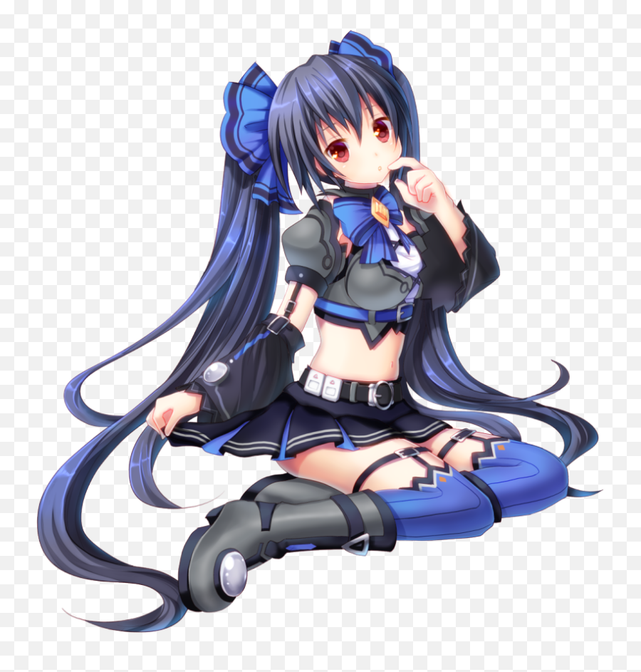 The Official Noire Appreciation Thread - Hyperdimension Noire Black Heart Png Emoji,Nepnep Emoticon