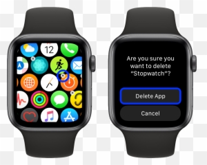 To Delete Built - Delete Apps From Apple Watch Emoji,Iphone Ios 13 Emoji Get Rid Of Unicorns