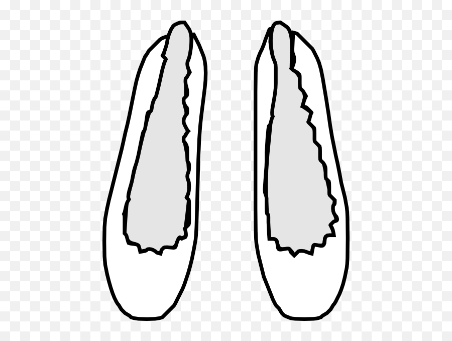 Flat Shoes Clip Art At Clker - Flats Shoes Clipart Emoji,Emoji Art Free High Heeled Boots Clipart