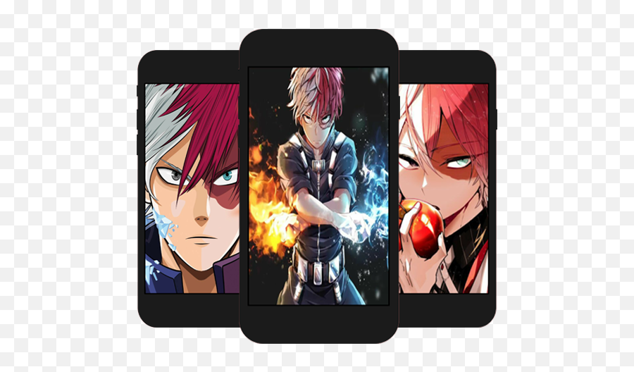 Todoroki Shoto Hd For Wallpapers 10 Apk Download - Com Shoto Todoroki Emoji,Bakugou Samsung Emoji